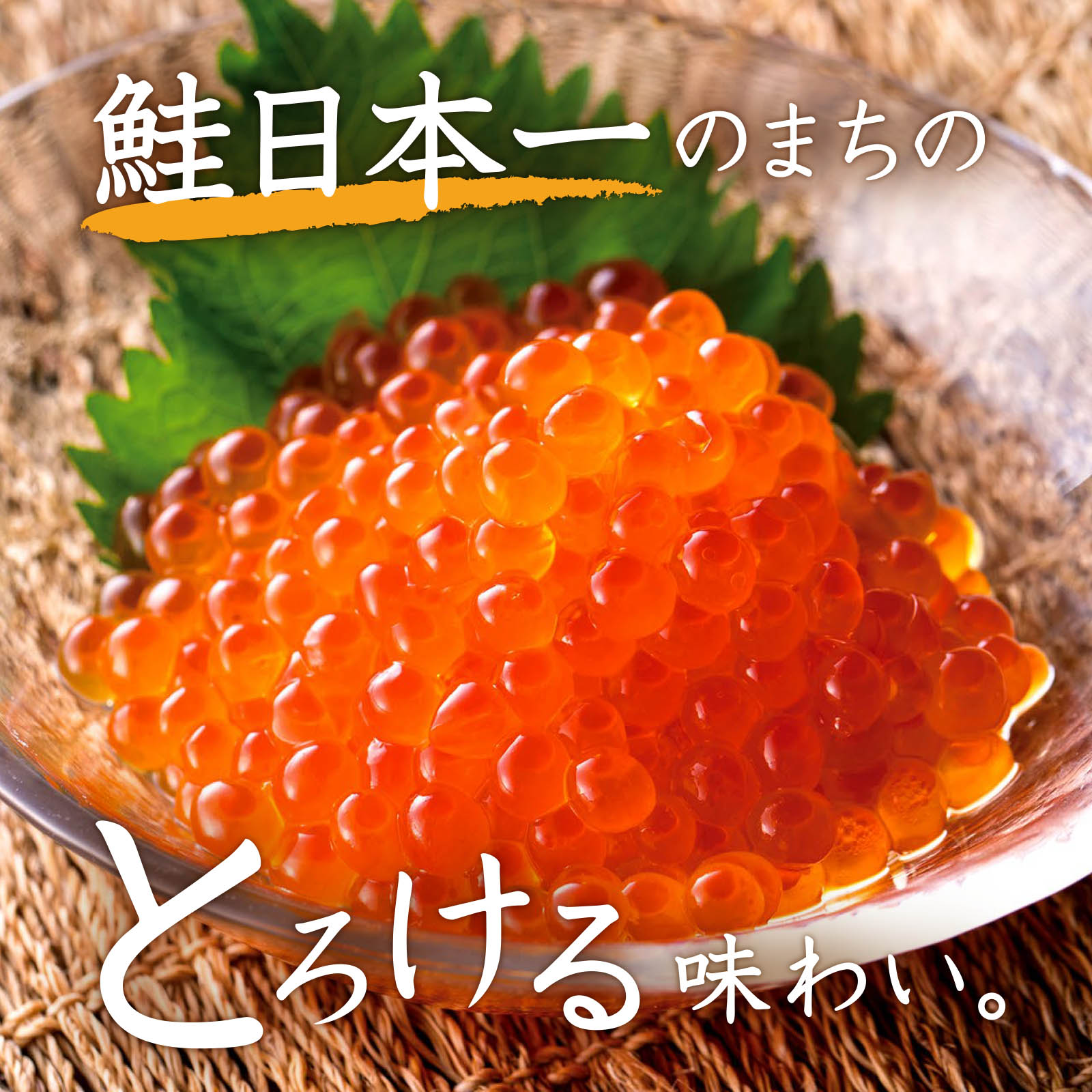 鮭日本一のまちのとろける味わい