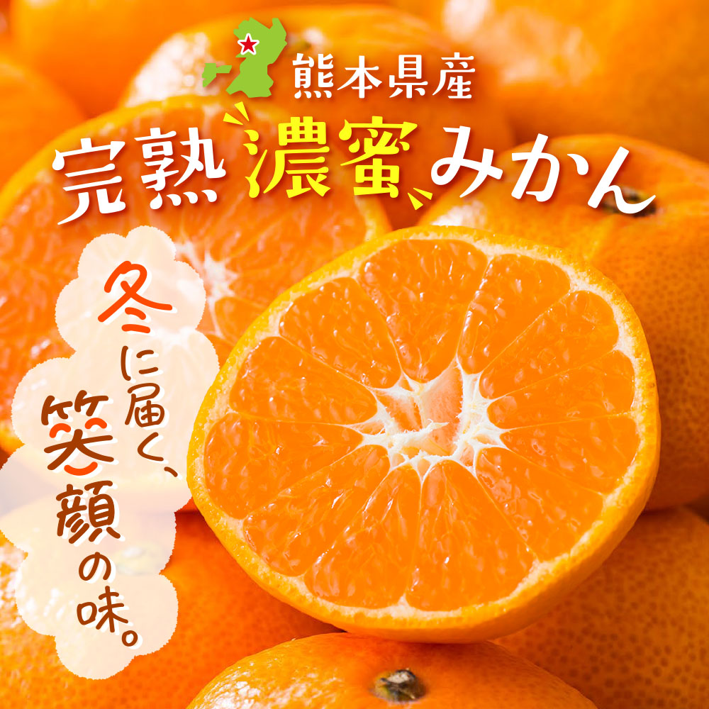 熊本県産 完熟みかん