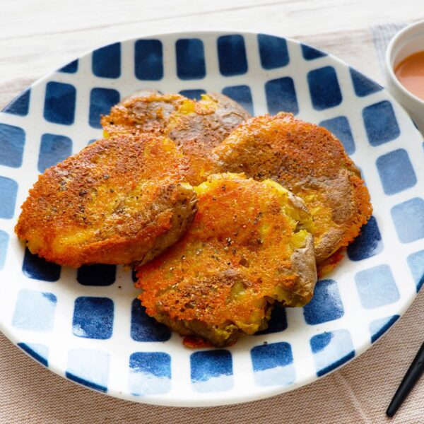 じゃがいものカリカリチーズ焼き