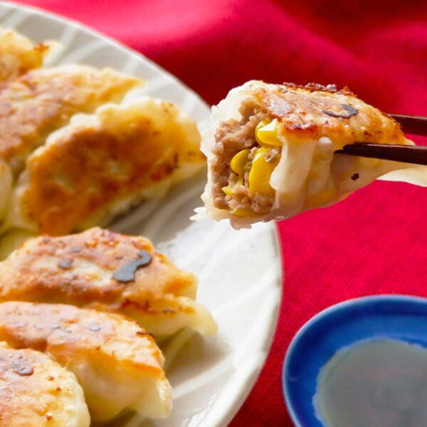 とうもろこし餃子