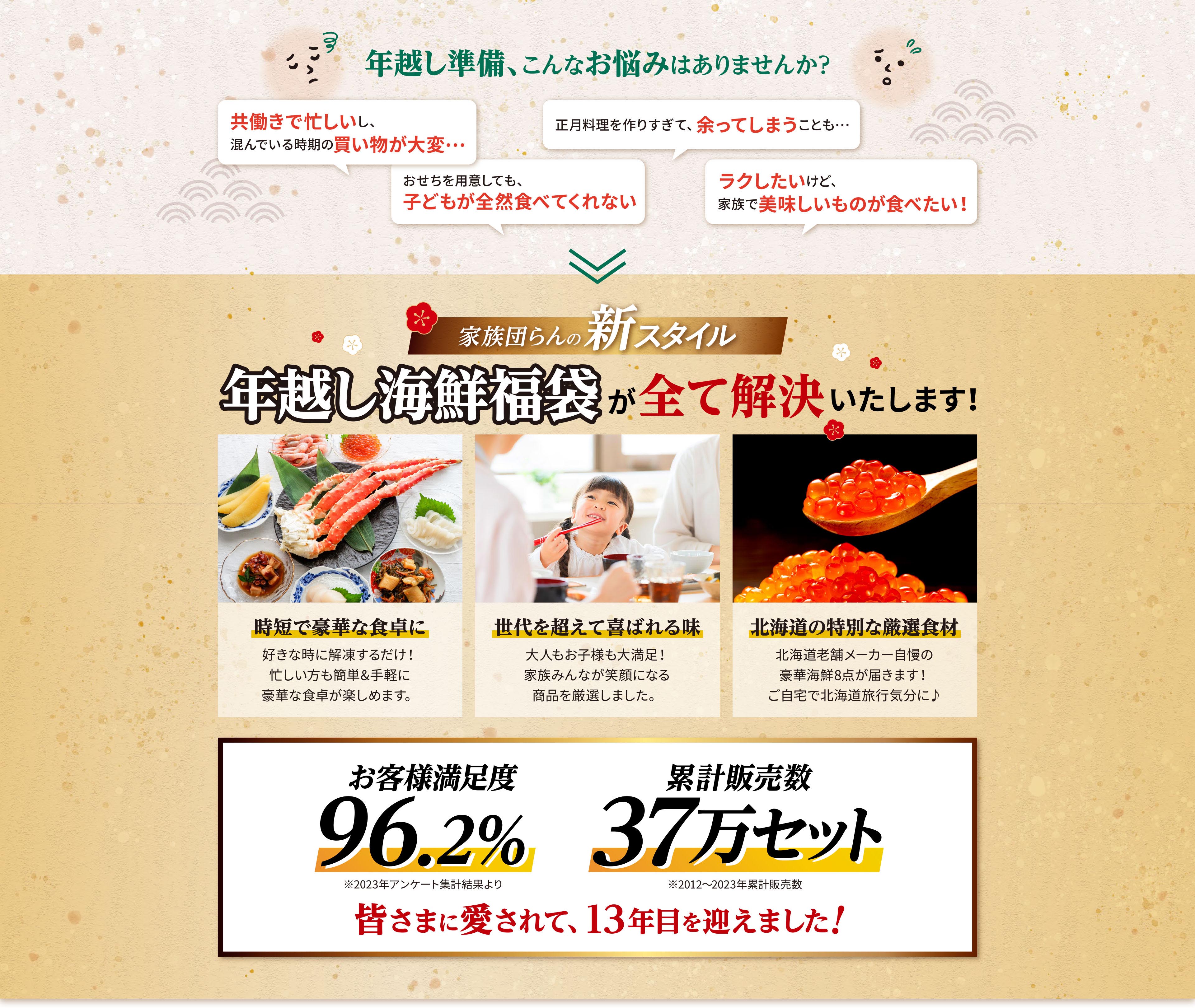 年越し準備、こんなお悩みはありませんか？